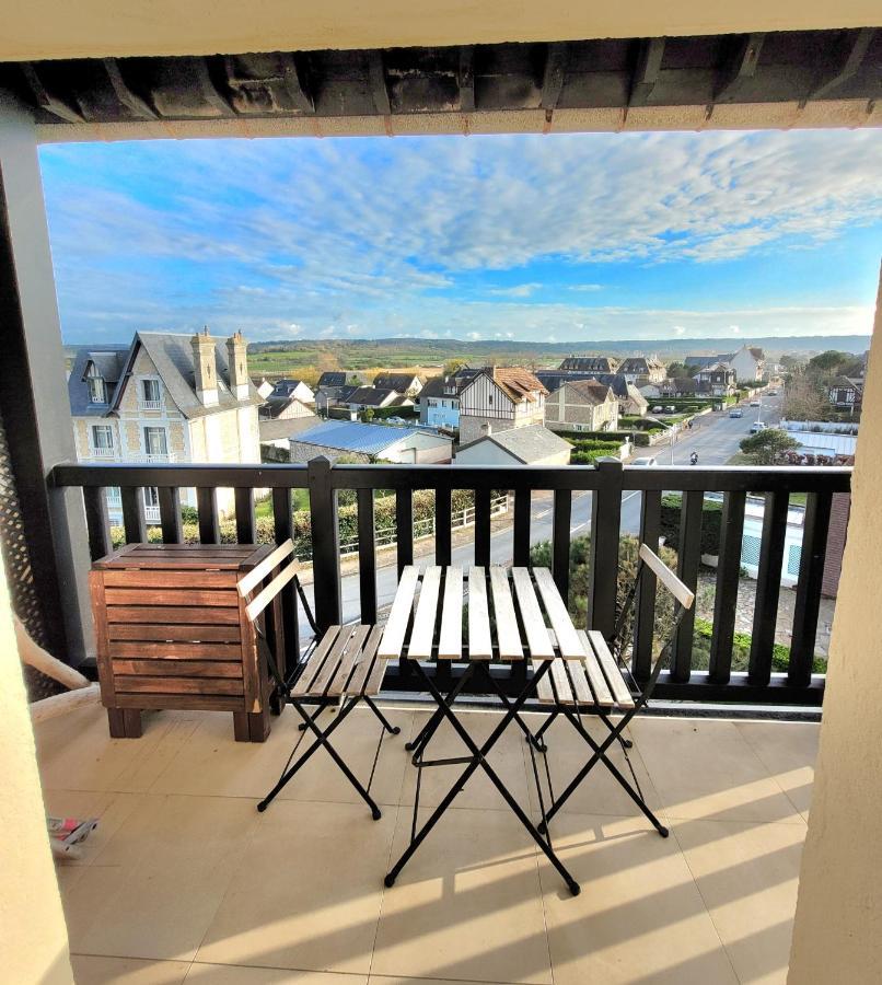 M2M Studio Magnifique Vue Mer - Avec Balcon - Les Pieds Dans L Eau! Blonville-sur-Mer Exteriör bild